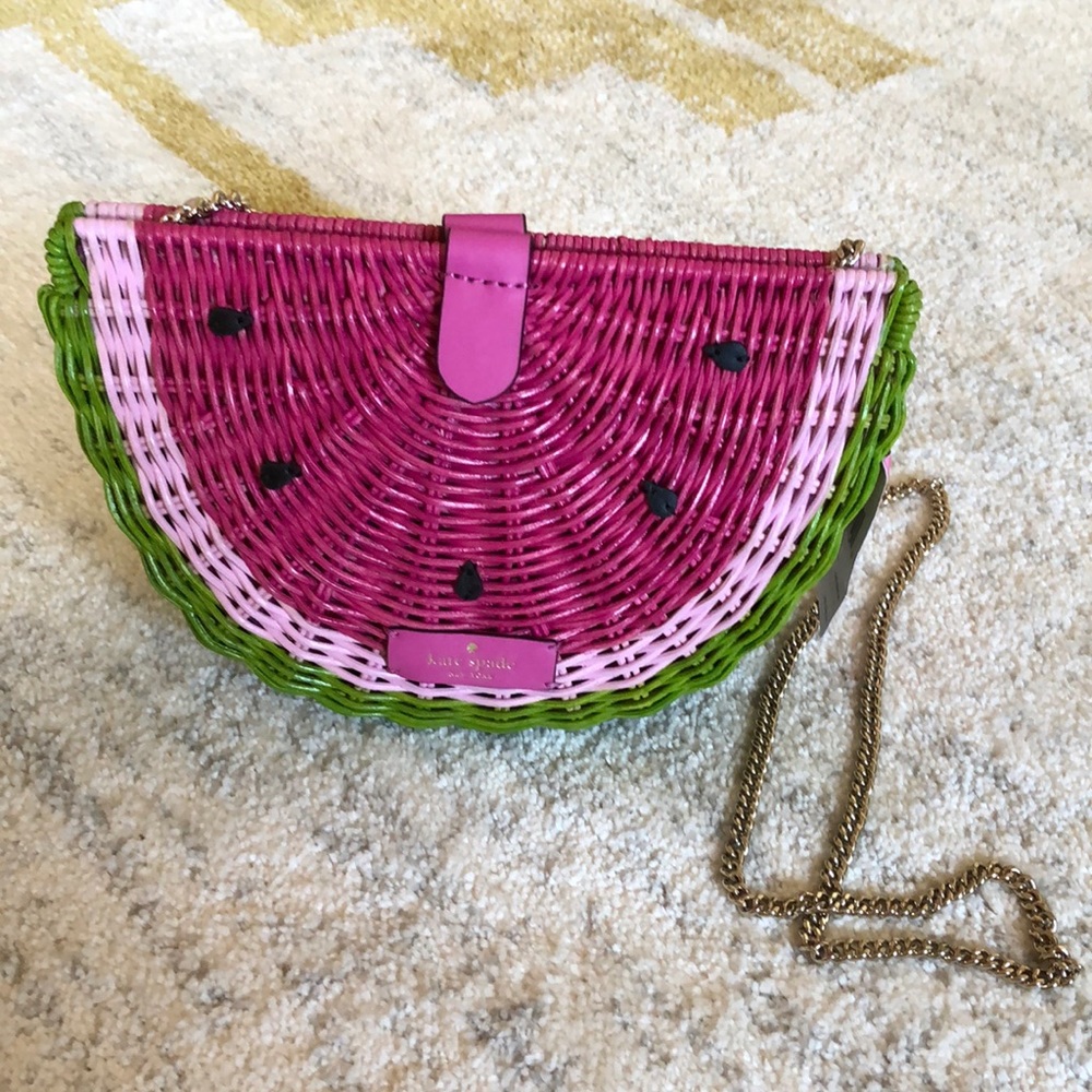 NWT Kate Spade โ ๏ธ Picnic Perfect Watermelon Crossbody ๐ - Picture 3 of 9